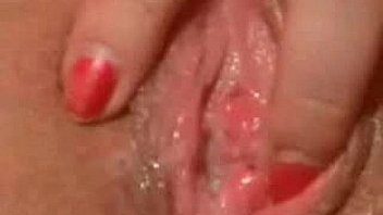 Heavy orgasm with my creamy dildo